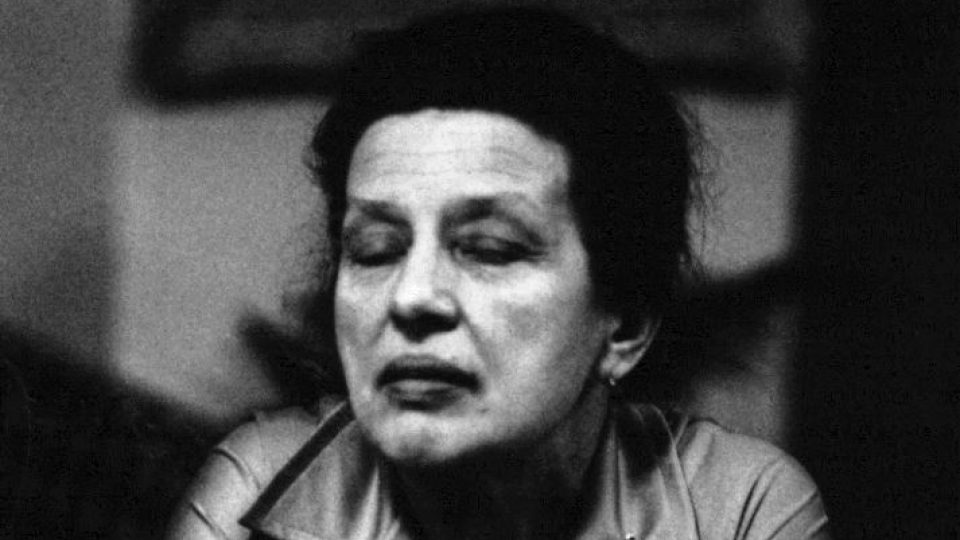 Dana Medřická - rozhlasová přehlídka 1979 | foto: Archivní a programové fondy Českého rozhlasu Dana Medřická - rozhlasová přehlídka 1979