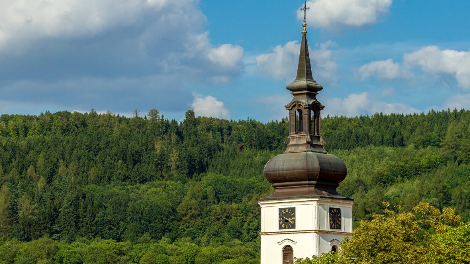 Vrchol věže s lucernou kam je možné vystoupat