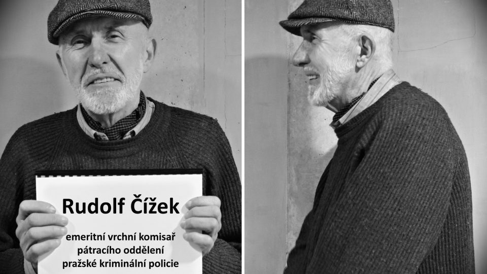 Rudolf Čížek (emeritní vrchní komisař pátracího oddělení pražské kriminální policie)