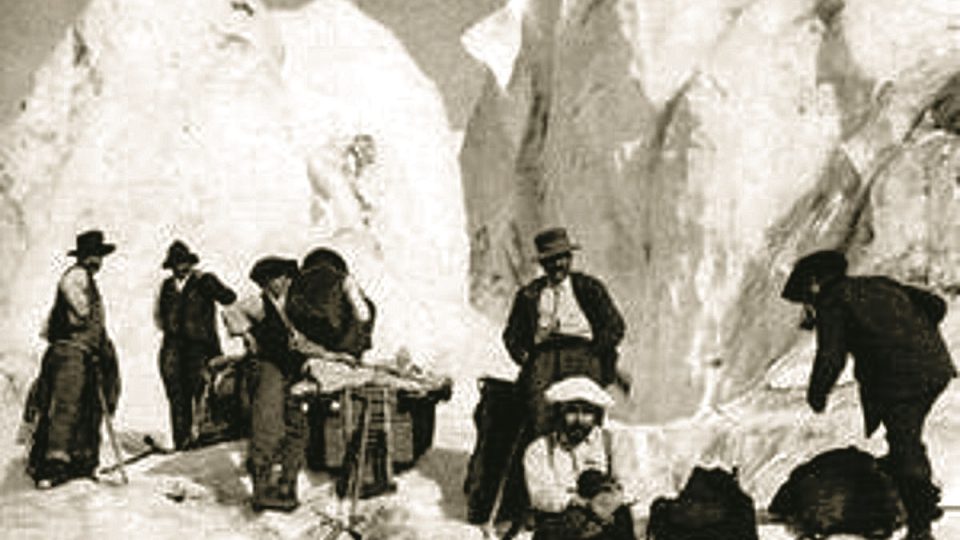 Expedice do hvězdárny na Mont Blancu v roce 1905