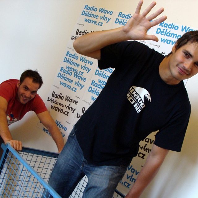 Dan Stach se loučí s pořadem Sports Take | foto: Radio Wave