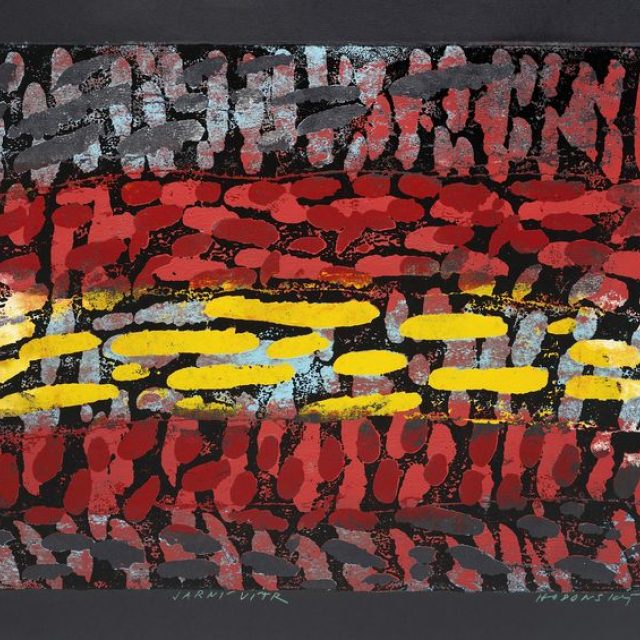 František Hodonský,  Jarní vítr  (2008) | foto:  Galerie moderního umění v Roudnici nad Labem