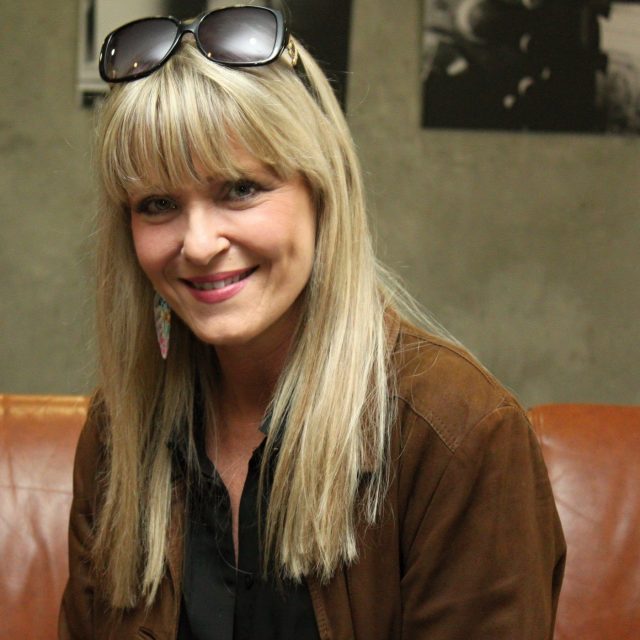 Chantal Poullain říká,  že její koncerty nejsou jen o zpěvu,  ale taky o komunikaci s publikem | foto: Adam Kebrt,  Český rozhlas