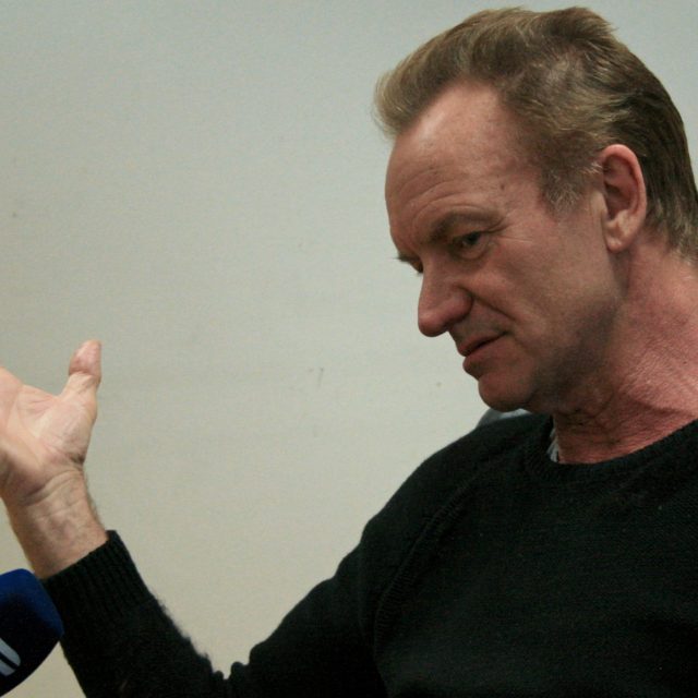 Sting | foto: Vojtěch Koval,  Český rozhlas
