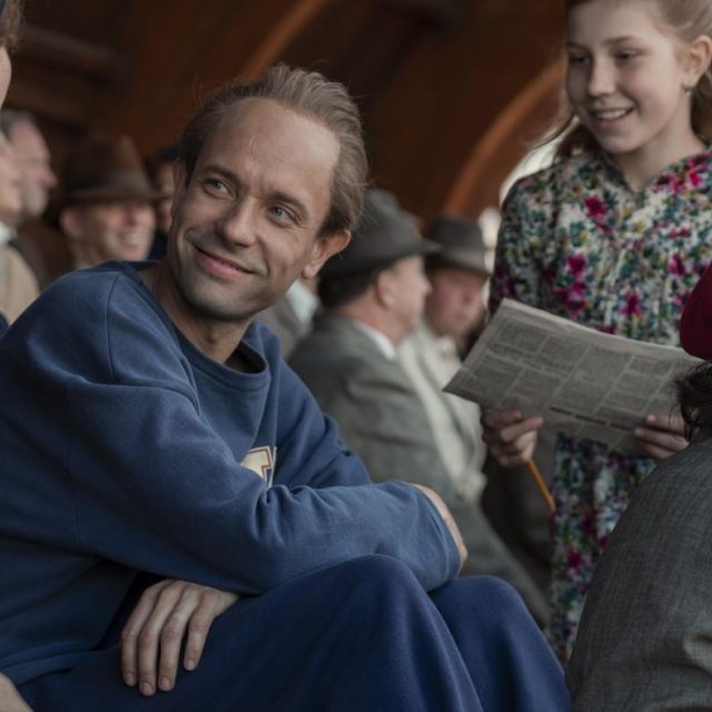 Natáčení filmu o Emilu Zátopkovi | foto: Dušan Martinček  (c) HBO,  Lucky Man Films