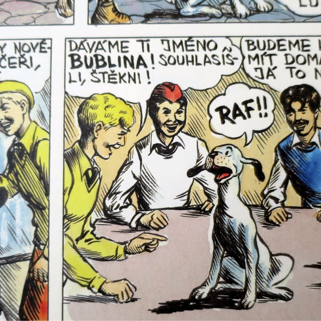 Nové vydání Rychlých šípů slibuje současnější mluvu postav,  ale stejné přátelství a hodnoty. | foto: Tereza Brázdová,  Český rozhlas,  Český rozhlas