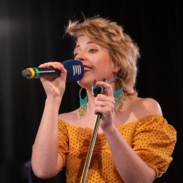 Z narozeninového koncertu Rádia Junior s Annou Slováčkovou a kapelou | foto: Khalil Baalbaki,  Český rozhlas