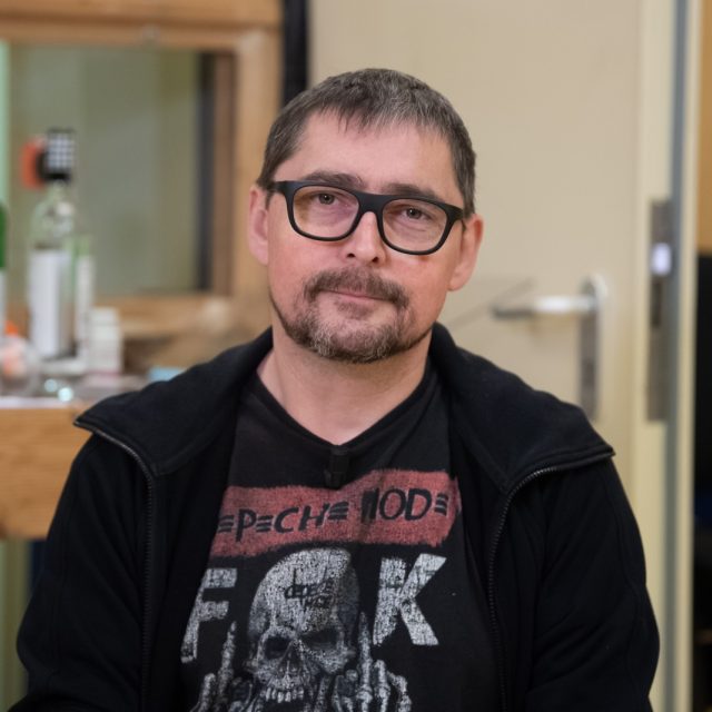 Jiří Vyorálek,  představitel McMurphyho | foto: Khalil Baalbaki,  Český rozhlas