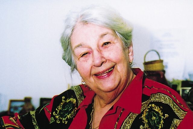Stella Zázvorková v roce 2000 | foto: Jiří Rubeš,  CNC / Profimedia