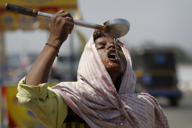 Sucho v Indii | foto: Channi Anand,  ČTK/AP
