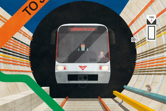 To je metro,  čéče!,  obálka knihy | foto: Nakladatelství Paseka