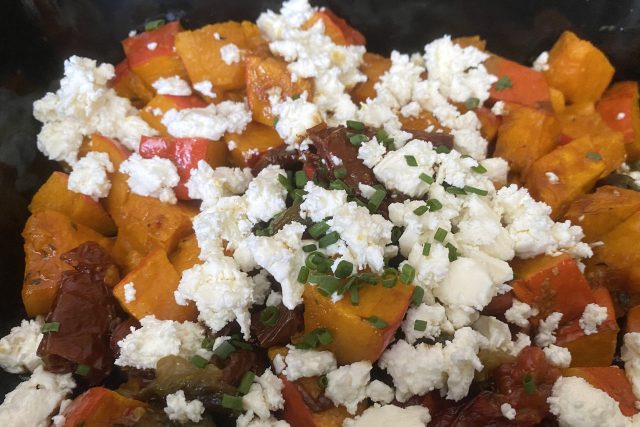 Salát s pečenou dýní | foto: Dáša Kubíková,  Český rozhlas